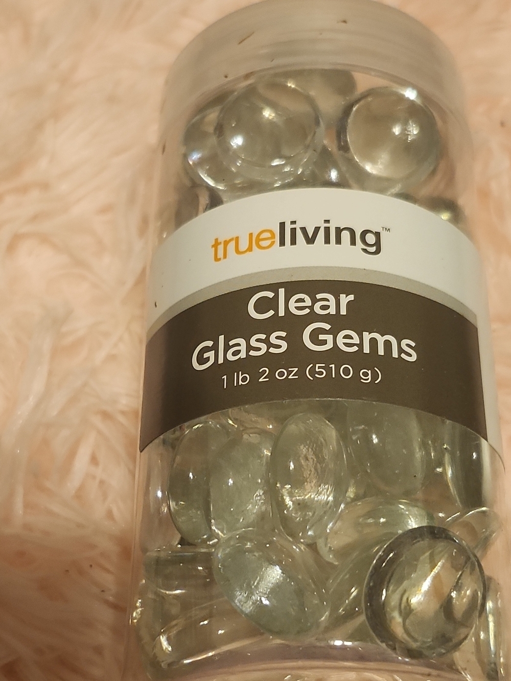 trueliving Clear Glass Gems